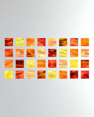 Dawn Glass Wall Sculpture