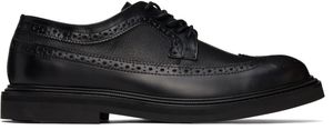 VINNY’s Black Vinnee Two-Tone Brogue Derbys