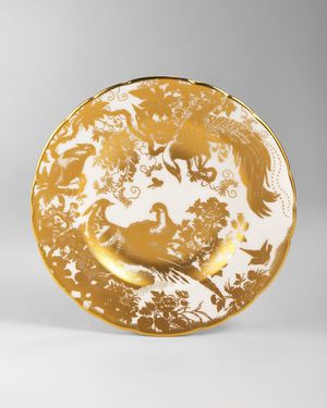 Gold Aves Bread & Butter Plate