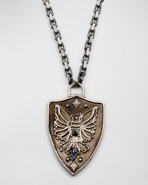 Men's Griffin Shield Pendant