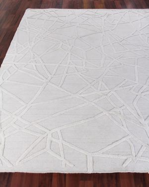 Georgia Hand-Woven Wool Rug, 8' x 10'