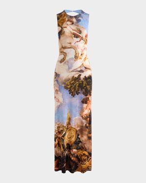 Renaissance Delora Open-Back Maxi Dress