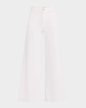 The Pixie Slim Palazzo Modernist Pocket Jeans