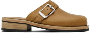 OUR LEGACY Tan Camion Mules