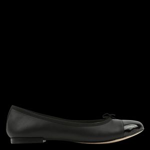 Repetto - Ballerines bi-matière à bout contrasté - Taille 42 - Noir