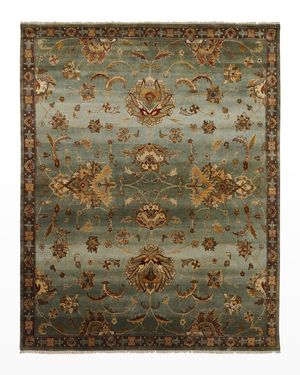 Atlantic Hand Knotted Rug, 3' x 10'