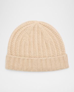 Cashmere Chunky Knit Beanie