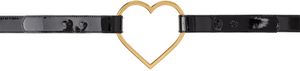 Blumarine Black Heart Belt