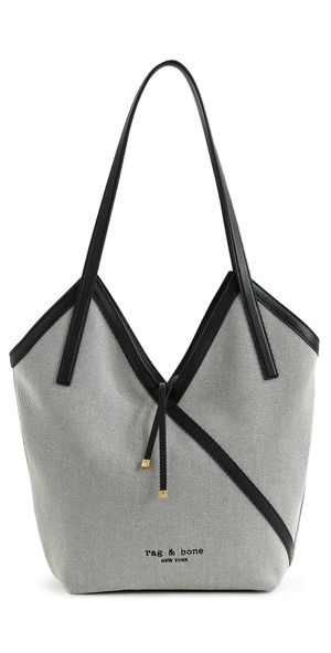 rag & bone Alix Tote Natural/Black One Size
