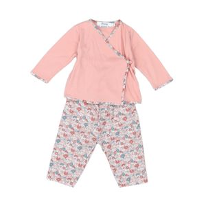 Bonpoint - Seconde Main - Ensemble bébé rose - 6 mois - Taille 6M - Rose