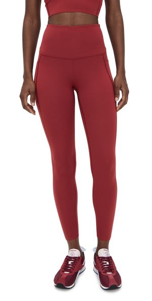 Rhone Revive 7/8 Pocket Leggings Cranberry XL