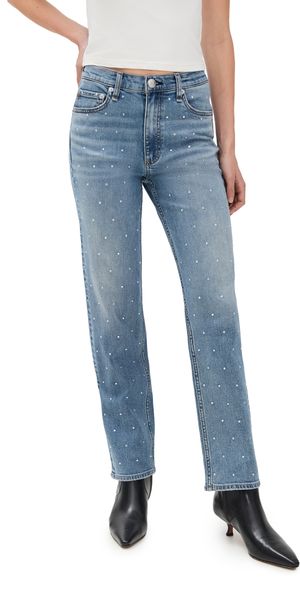 rag & bone Harlow Ankle Straight Jeans Orianjewel 23