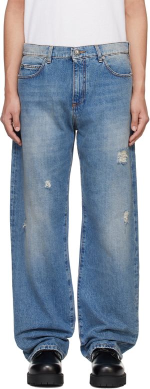 Balmain Jean décontracté bleu