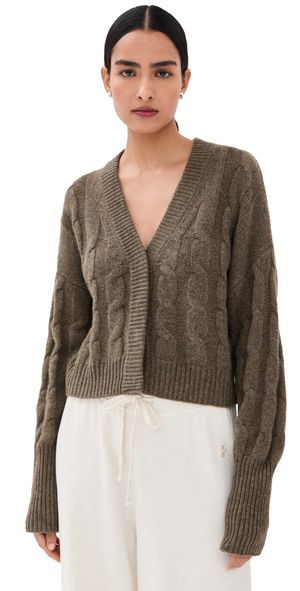 Le Kasha Baulieu Cashmere Sweater Olive One Size