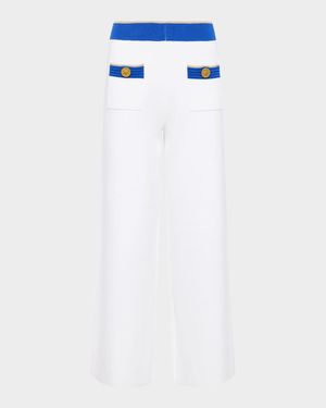 Madrid Wide-Leg Knit Pants