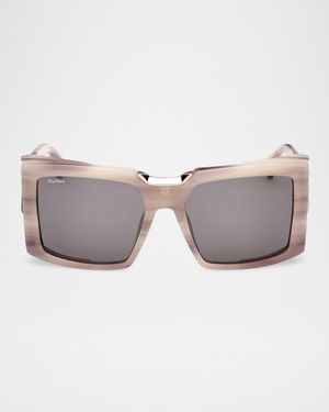 Spark 6 Rectangle Acetate Sunglasses