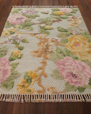 Ivey Hand-Knotted Rug, 6' x 9'