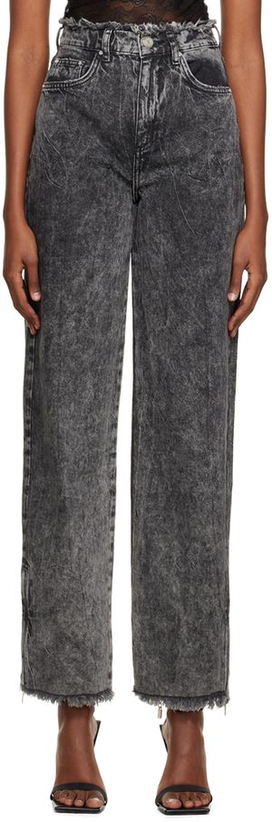 Han Kjobenhavn Black Distressed Jeans