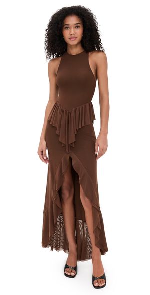 AFRM Bovina Dress Cappuccino M