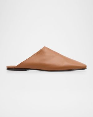 Alba Lambskin Flat Mules