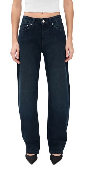 EB Denim Alida Loose Bowed Jeans Midnight Ridge 25