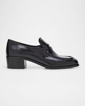 Prudence Leather Penny Loafers