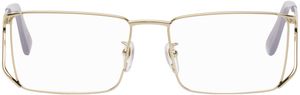 RETROSUPERFUTURE Gold Numero 115 Glasses