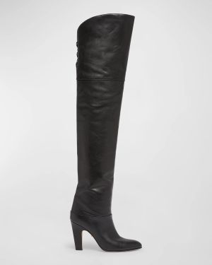 Eve Leather Over-The-Knee Boots