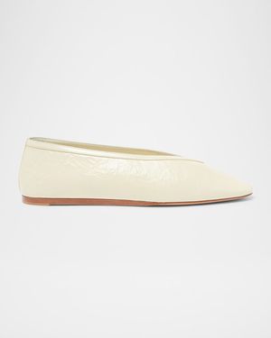 Luna Leather Ballerina Flats