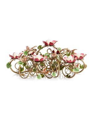 Floral & Butterfly Candelabra