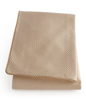 Antoinette Diamond-Stitch Coverlet, Queen
