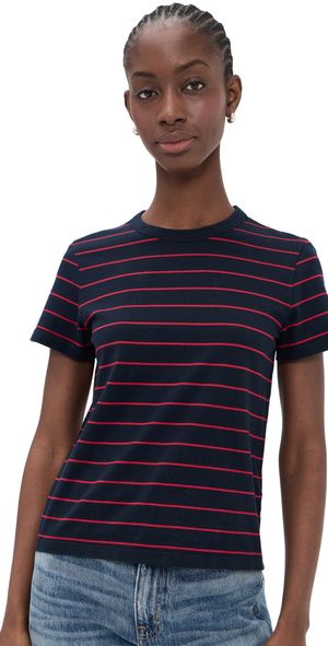 Madewell Perfect Crewneck T-Shirt Classic Navy XS