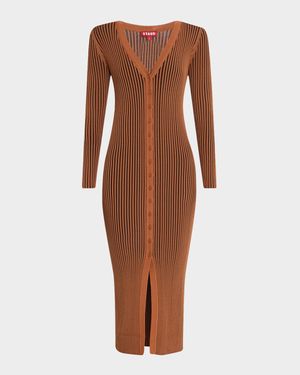 Shoko Ribbed Sweater Dress