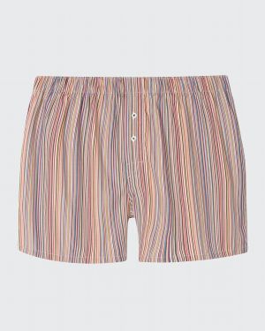 Men's Striped Boxer Shorts