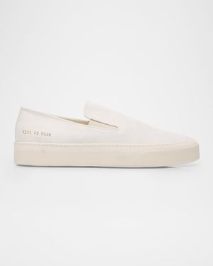 Men's Suede Slip-On Sneakers