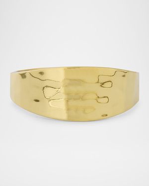 Tapered Hammered Ring