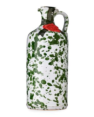 Hand-Painted Ceramic Jug with Extra Virgin Olive Oil