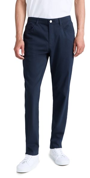 Faherty Movement 5 Pocket Pants 32 Navy 32
