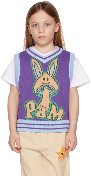 Perks and Mini Enfant | Gilet mauve exclusif à SSENSE