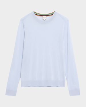 Men's Merino Wool Crewneck Sweater