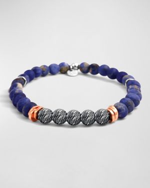 Men's Sodalite Bead Bracelet