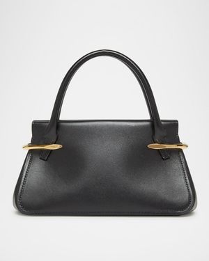 Pinch Mini Shoulder Bag in Smooth Leather
