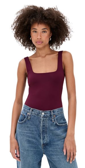 Good American Sculpting Modern Tank Bodysuit Fig007 L