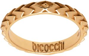 Emanuele Bicocchi Anneau doré à ornements gravés