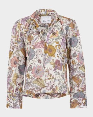 Liberty of London - Fantasy Land Floral The Puff Shirt