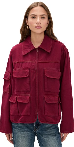 Lioness Renacida Jacket Burgundy XXL