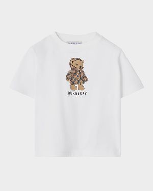 Boy's Puffer Bear Cotton T-Shirt, Size 6M-3