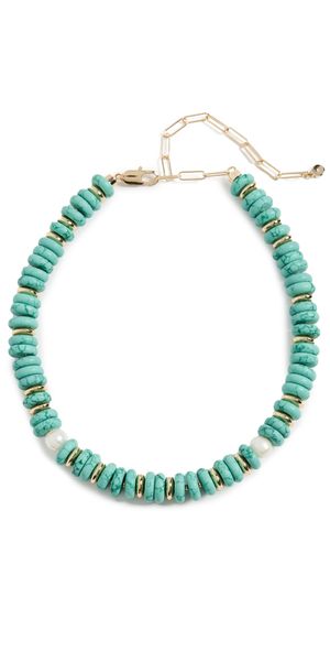 Ettika Amalfi Necklace Turquoise One Size
