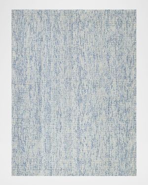 Andora Hand-Tufted Blue/Ivory Rug, 9' x 12''
