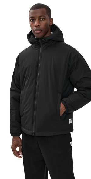 Reigning Champ Nylon Ripstop Signal Hooded Jacket Black XL